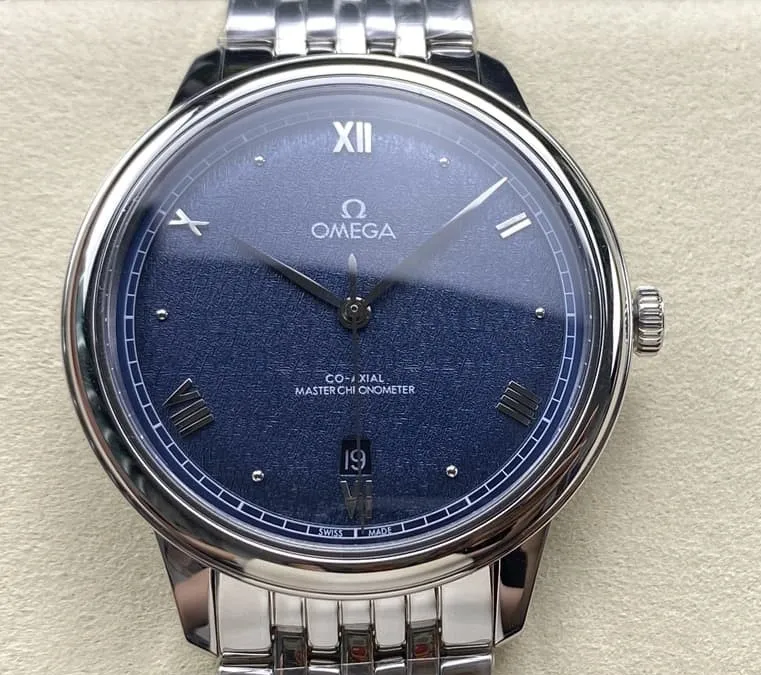 KZ Factory Omega De Ville 434.10.40.20.03.001 1:1 Best Edition Replica Watch